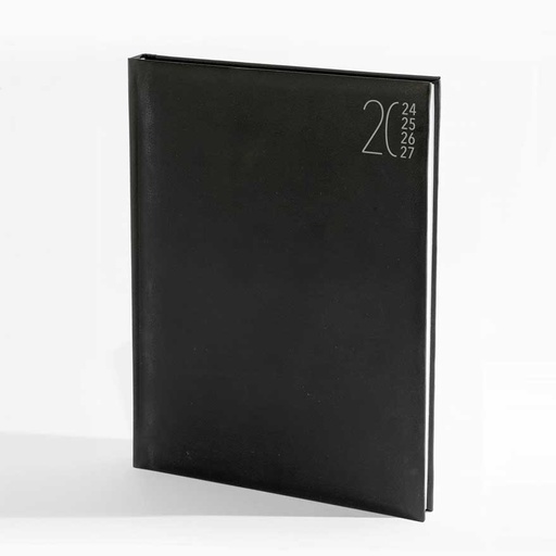 [006440SG] "ARES" black diary A4, last year, format: 20x26,5cm, 192 pages, P/20