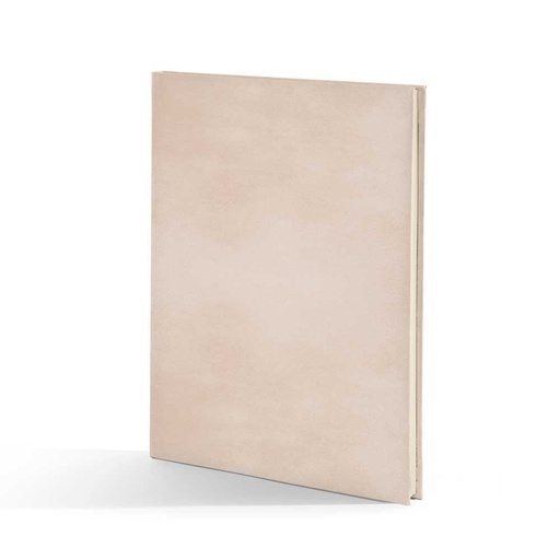 [006652] "PASTELO" beige diary A4, format: 20x26,5cm, 192 pages, P/20