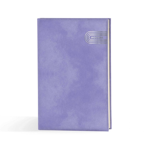 [006653] "PASTELO" lilac diary A4, format: 20x26,5cm, 192 pages, P/20