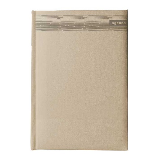 [000237] "TALIS A5" beige diary, format: 14x21 cm, 192 pages, P/20