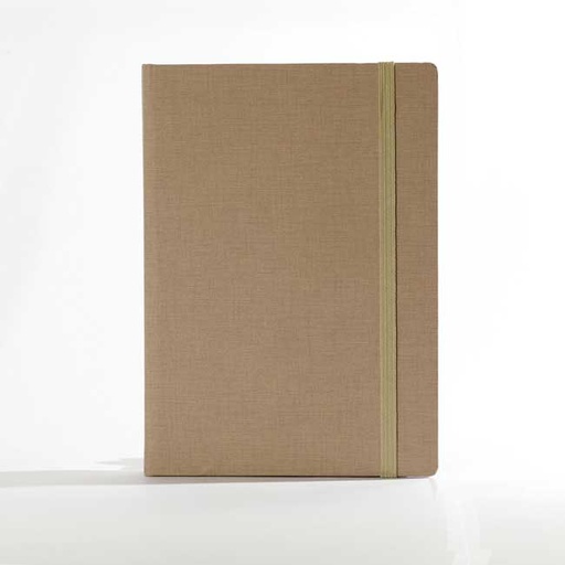 [000293] "RIO A5" BEIGE NOTEBOOK. business, format:14,8x21cm, P/20