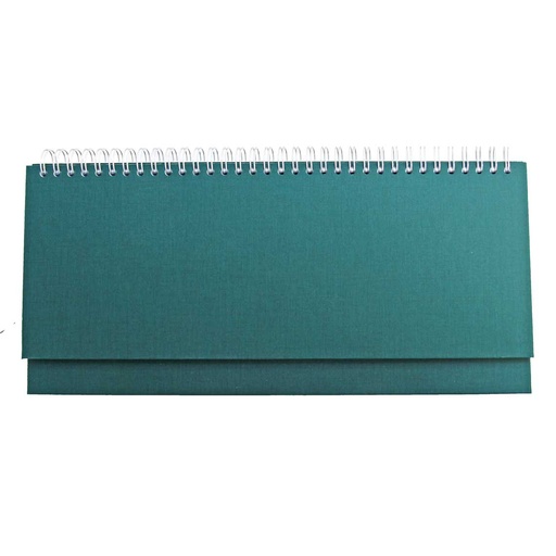 [000110] Planer STOLNI BRISTOL ZELENI, spiralni, dim:30x14,5cm, 128 str. P/50