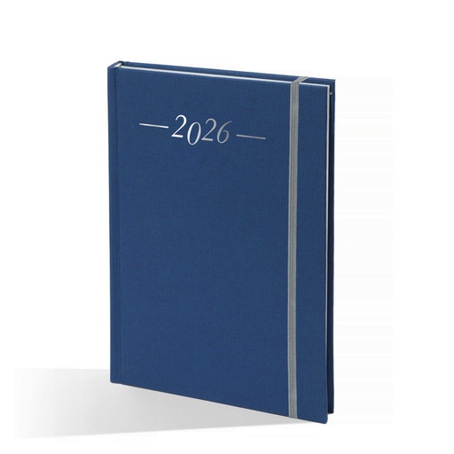[000323] Planner DAILY BLUE PABLO, sewn, B5, format:16,5x22,5cm, 320 pages. P/20