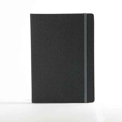 [000324] "RIO A5" ANTHRACITE GREY NOTEBOOK, business, format:14,8x21cm, P/20