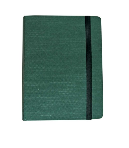 [000343] "mini VIVO" green notebook A6, business, format:11,5x15,5cm, P/40